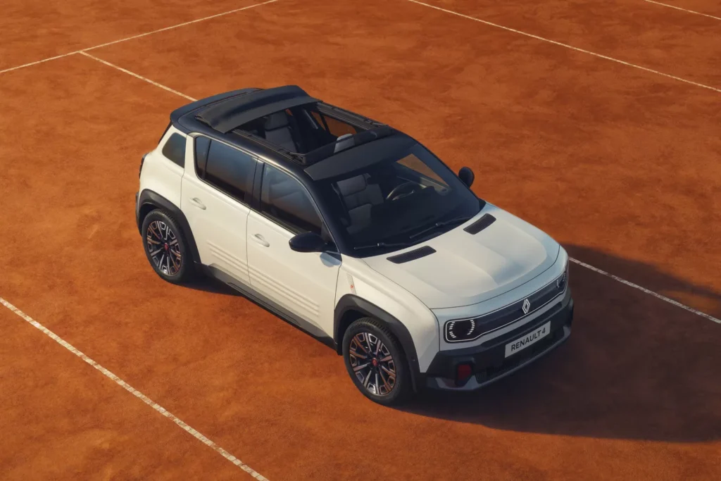 Renault презентував спеціальну версію електрокросовера 4 Roland-Garros E-Tech