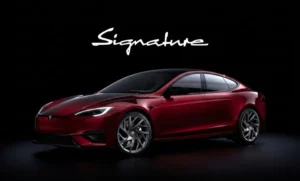 Американський автовиробник Tesla представив ексклюзивну лінійку електромобілів Signature Series