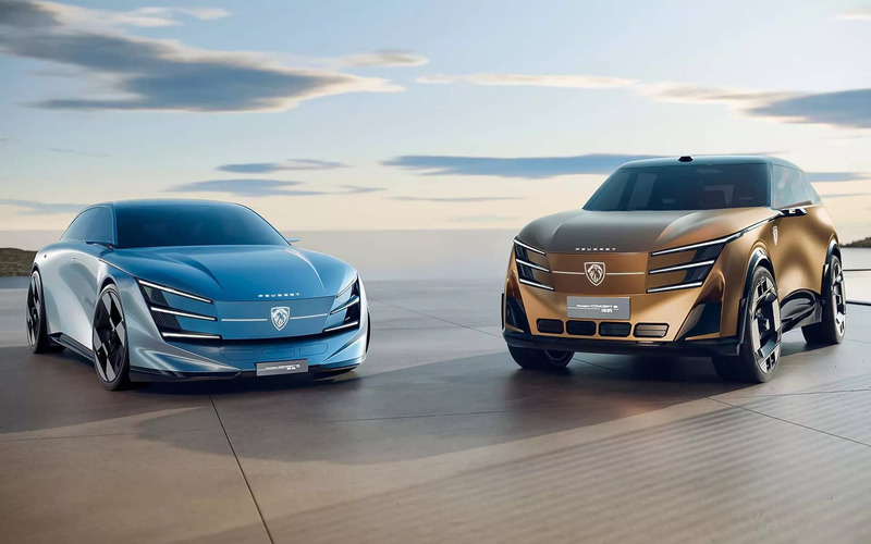 Французький бренд Peugeot представив у Пекіні два нові глобальні концепти на базі платформ Dongfeng