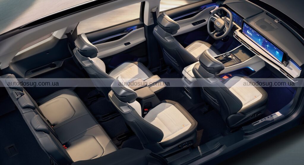 У Китаї розсекретили дизайн оновленого кросовера Ford Edge L