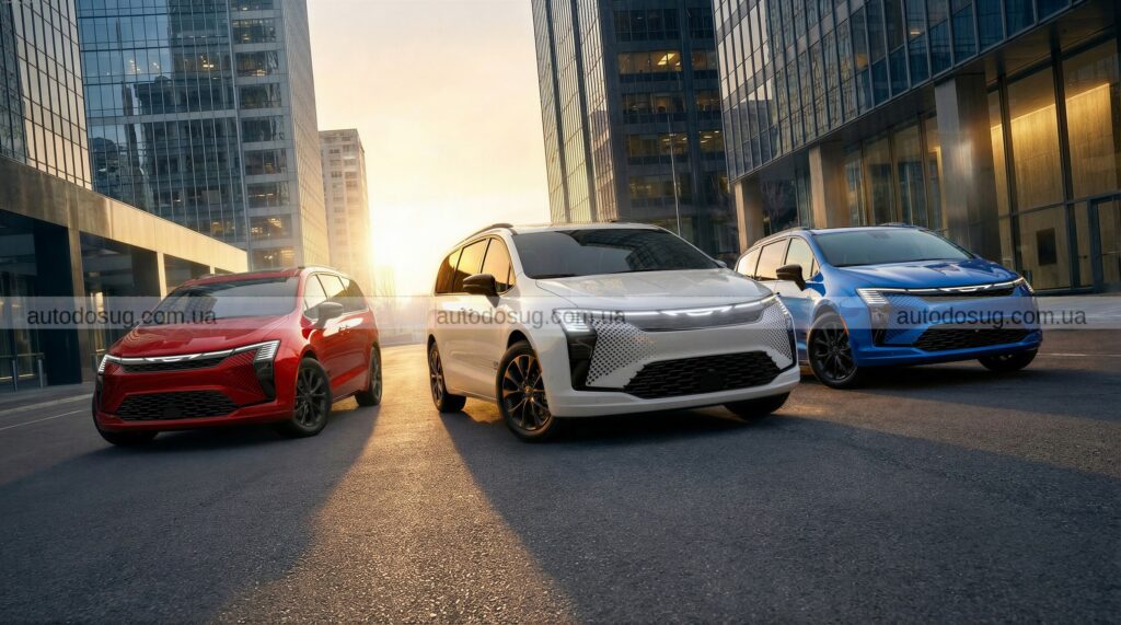 Компанія Chrysler представила лімітований мінівен Pacifica America250 на честь 250-річчя США