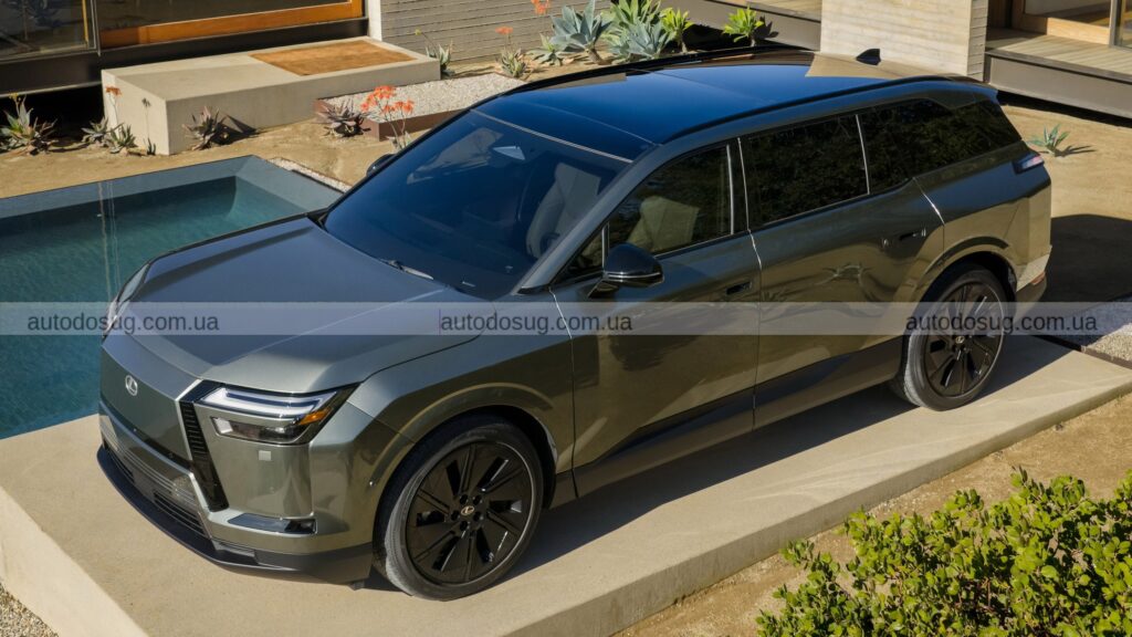 Компанія Lexus анонсувала шестимісний електричний кросовер TZ із запасом ходу до 483 км та імітацією звуку V10