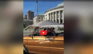 В Києві помітили унікальний ЗАЗ-968А з відкритим верхом