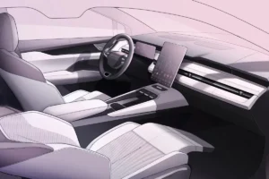Skoda показала інтер’єр нового кросовера Peaq