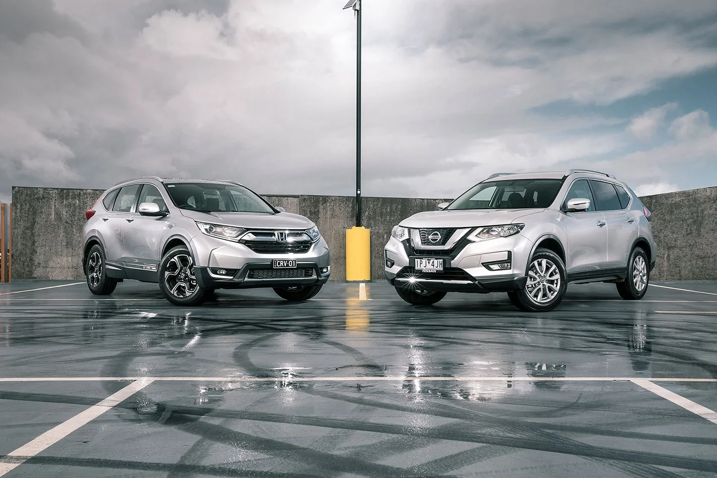 Honda CR-V проти Nissan X-Trail