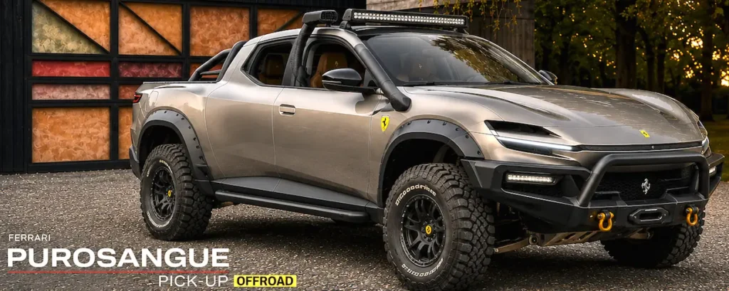 Ferrari розглядає можливість виходу в сегменти мінівенів та пікапів після успіху кросовера Purosangue
