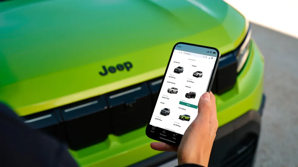 В Україні запрацював офіційний онлайн-склад автомобілів Jeep