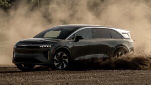 Американський бренд Lucid представив 1070-сильний електричний кросовер Gravity GT-S