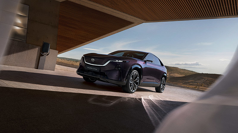 Японський бренд Mazda презентував електричний кросовер CX-6e для європейського ринку