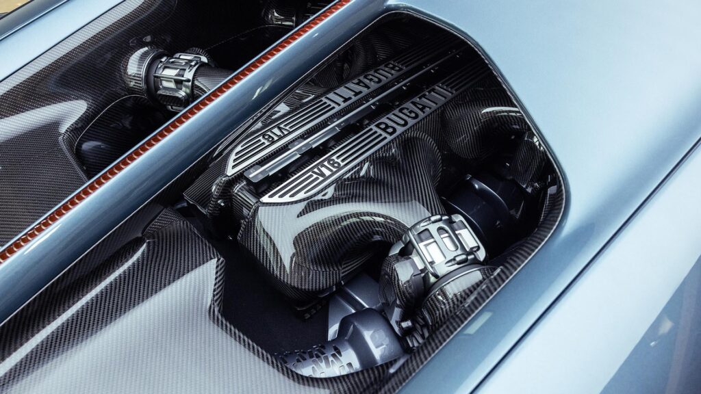 Bugatti розглядає можливість випуску гіперкара з двигуном V16 та механічною коробкою передач