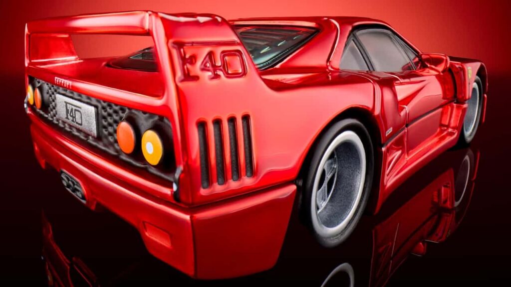 Колекційна модель Ferrari F40 від Hot Wheels за 50 доларів: умови покупки та деталі релізу