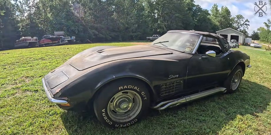 Легендарний Chevrolet Corvette C3 завівся після 30 років простою в сараї