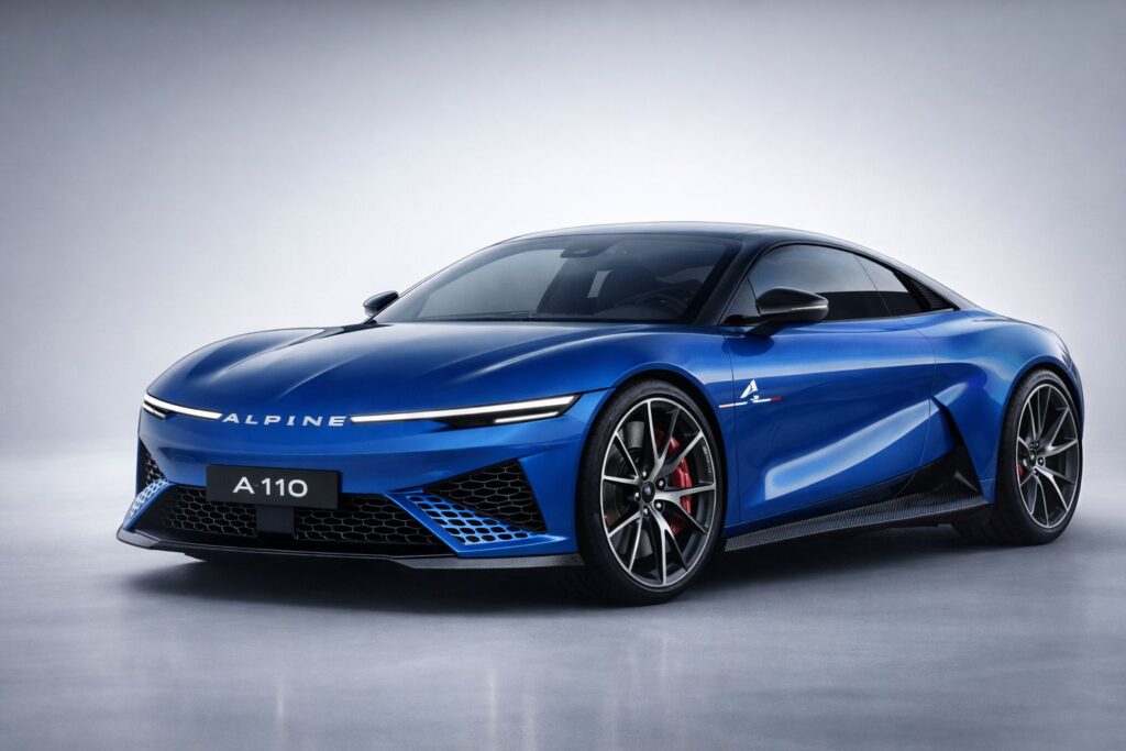 Французький спорткар Alpine A110 стане повністю електричним: подробиці переходу на нову платформу